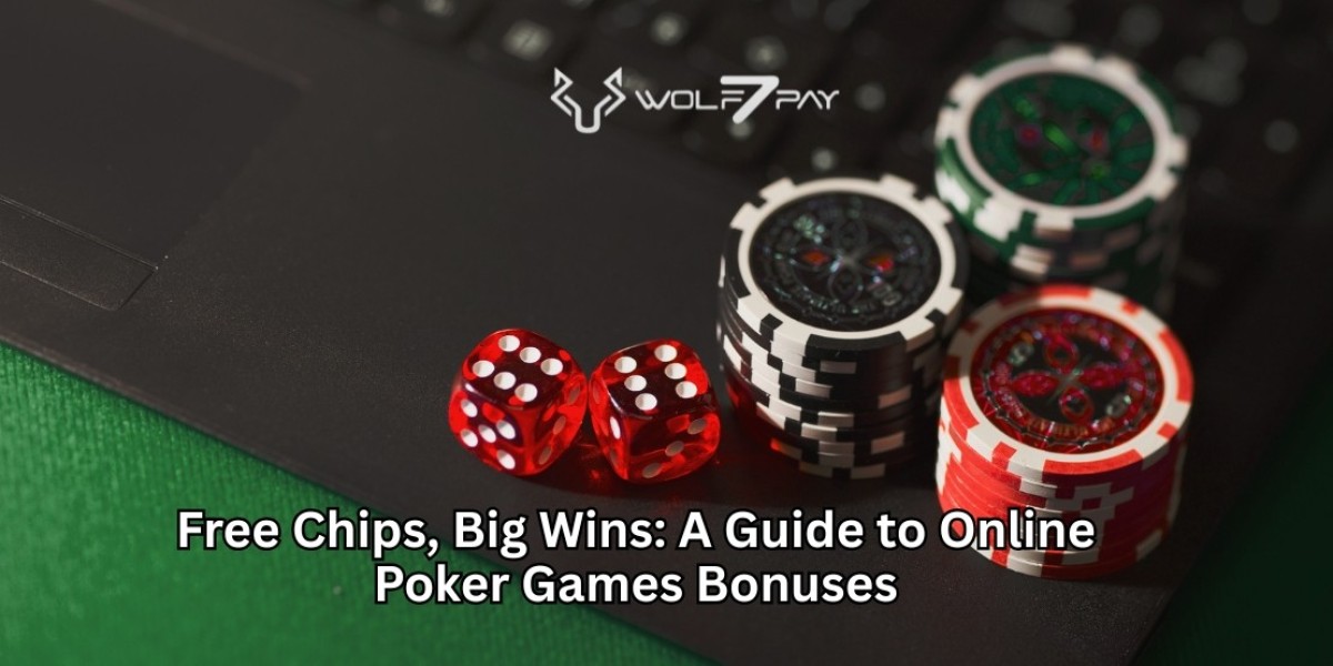 Free Chips, Big Wins: A Guide to Online Poker Games Bonuses