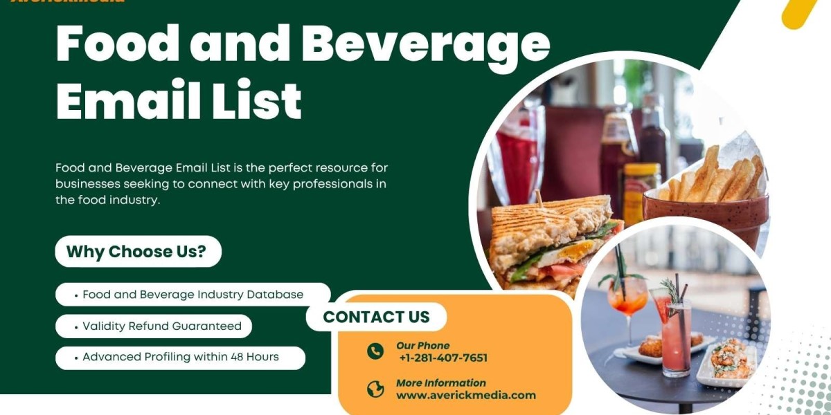 Searching for Food and Beverage Email List? Here’s What to Know First