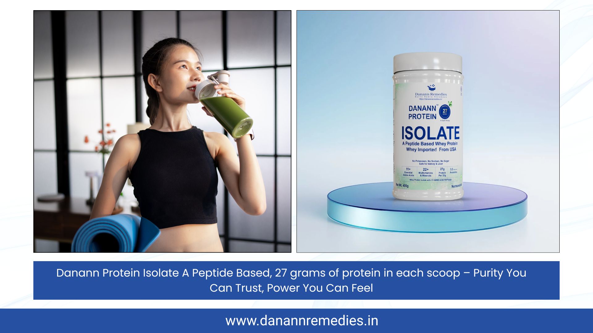 Best Protein Isolate in India | Danann Nutrition